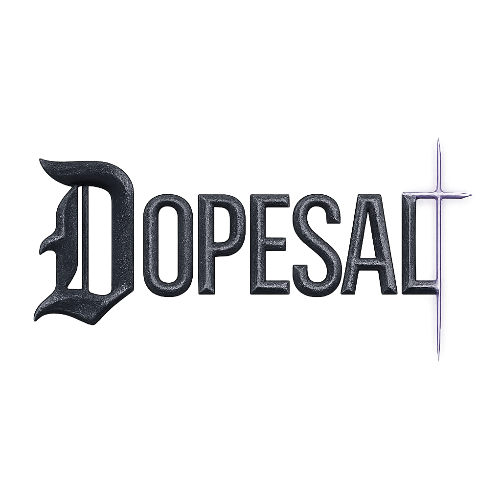 Dopesalt neon logo